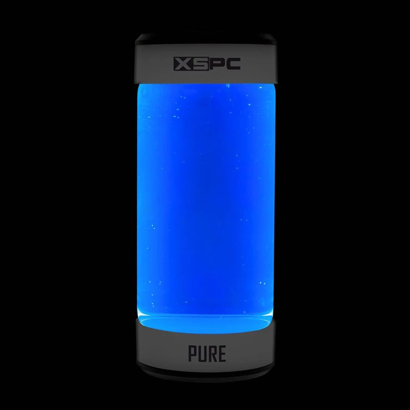 XSPC Pure Coolant 1 L — modrá UV reaktívna chladiaca kvapalina pre PC vodné chladenie