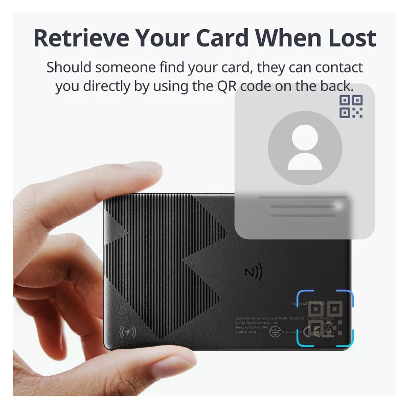 Switchbot tracker do peňaženky NFC kompatibilný (W2500032)