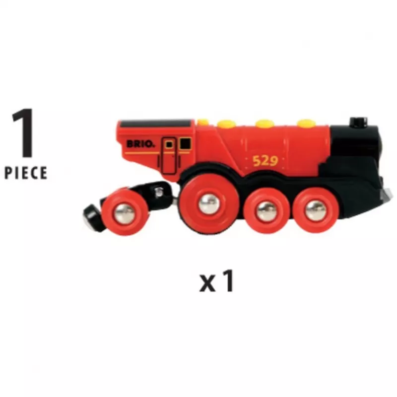 BRIO 33592 vlak na batérie čierny/červený