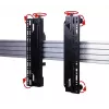 Univerzálne ramená rozhrania s mikrojustáciou B-Tech BT8390-VESA400MAF/B