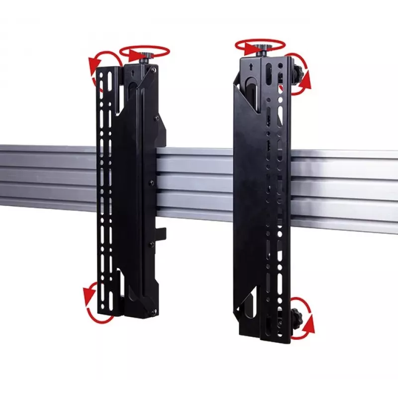 Univerzálne ramená rozhrania s mikrojustáciou B-Tech BT8390-VESA400MAF/B