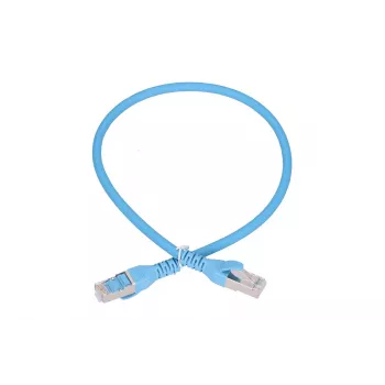 Sieťový kábel Extralink LAN patch kábel kat.6A RJ-45 Cat6a 0,5 m modrý