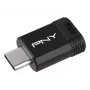 USB flash disk PNY Elite-X 64 GB USB Type-C 3.2 Gen 1 (3.1 Gen 1) čierny