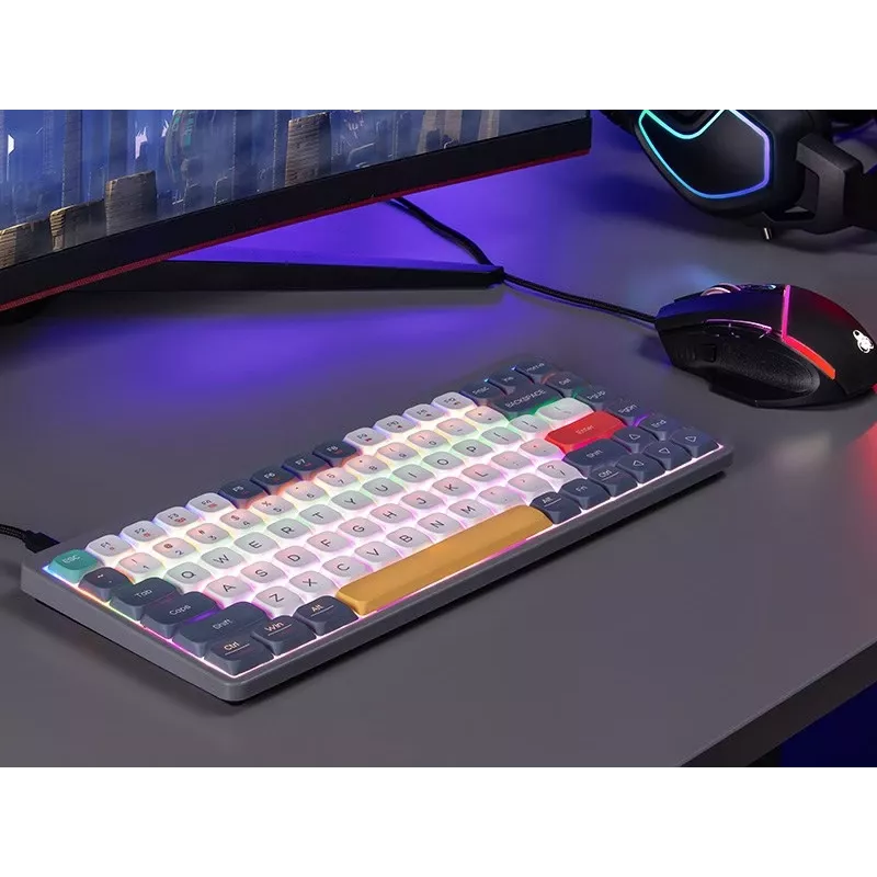 Mechanická klávesnica Tracer FINA 84 sivá (Outemu Red Switch) TRAKLA47279