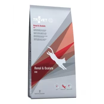 Suché krmivo pre mačky TROVET Renal & Oxalate RID veterinárna diéta, 2,5 kg, kuracie, podpora močových ciest
