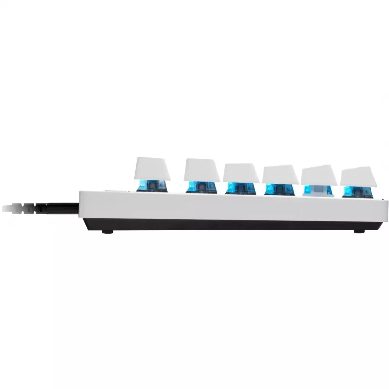 Logitech G PRO X TKL RAPID herná klávesnica, QWERTZ rozloženie, biela (920-013240)