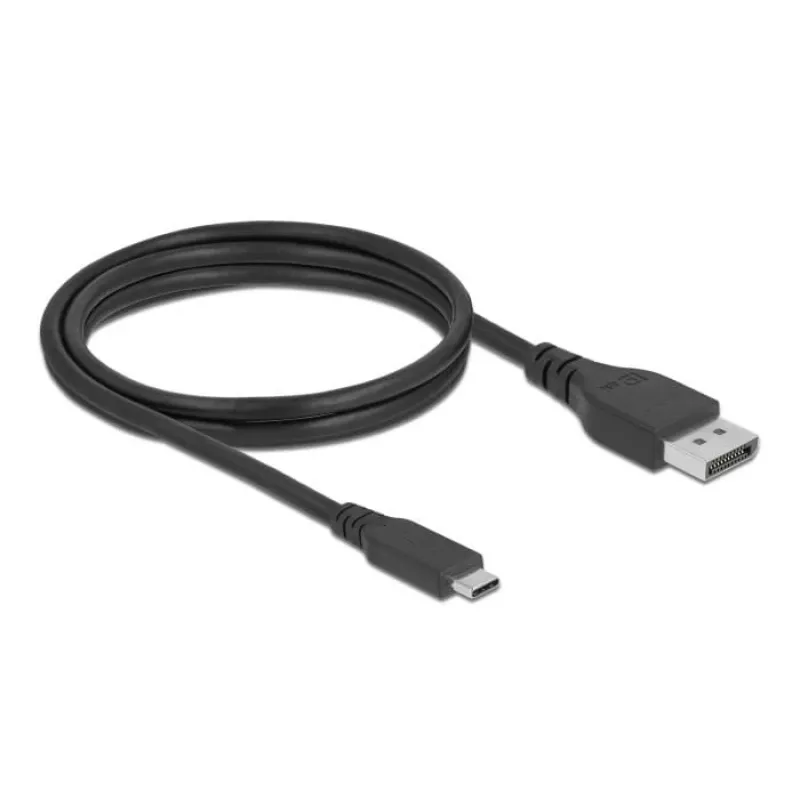 USB Type-C na DisplayPort kábel DeLOCK 86040 8K 60 Hz 1,5 m