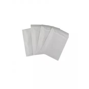 Vystlané zasielacie obálky BESTPAK E15 — biele, 275×235 mm, 100 kusov, 80 g/m²