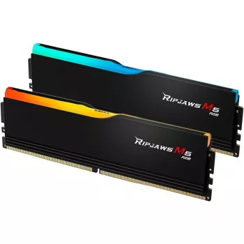 DIMM 32 GB DDR5-6000 (2x 16 GB) Dual-Kit, operačná pamäť čierna, F5-6000J3636F16GX2-RM5RK, Ripjaws M5 RGB, INTEL XMP