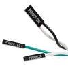 Vandalovzdorné tlačidlo Impactics LAN_22 séria, 19 mm, IP67, biela LED, strieborná