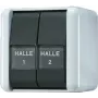 Jung 805 NAW elektrický spínač 1P čierny - biely (805NAW)