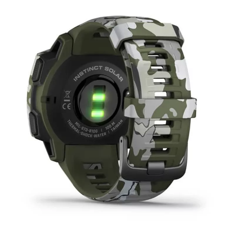 GPS hodinky Garmin Instinct Solar Camo Edition maskáčové