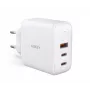 AUKEY PA-B6S biela Omni a Mix GaN ultrarýchla nástenná nabíjačka
