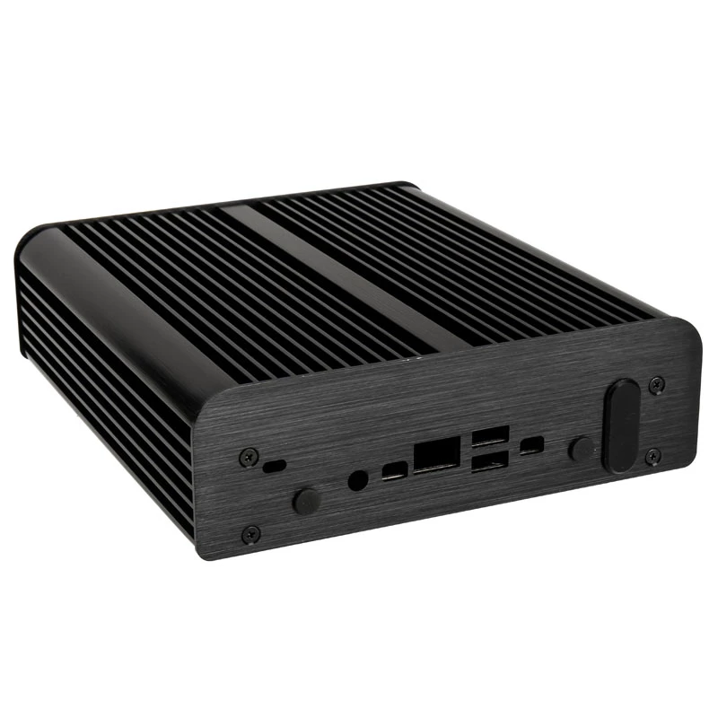 Počítačová skriňa Akasa Newton S UCFF skriňa, Intel NUC, čierna