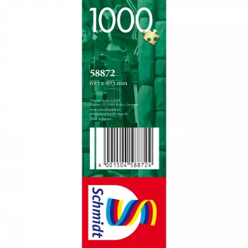 Schmidt Spiele 58872 Puzzle – 1000 dielov, vianočná scéna, od 12 rokov