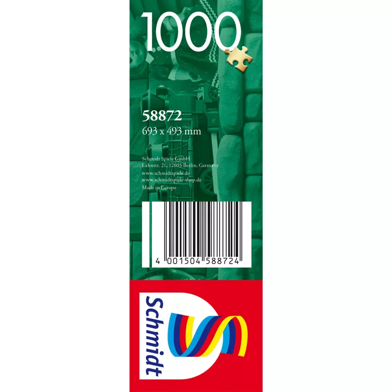 Schmidt Spiele 58872 Puzzle – 1000 dielov, vianočná scéna, od 12 rokov