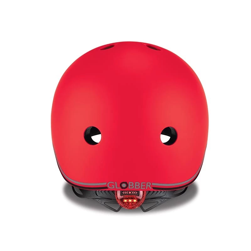 Globber | červená | prilba | Go Up Lights, XXS/XS (45-51 cm)