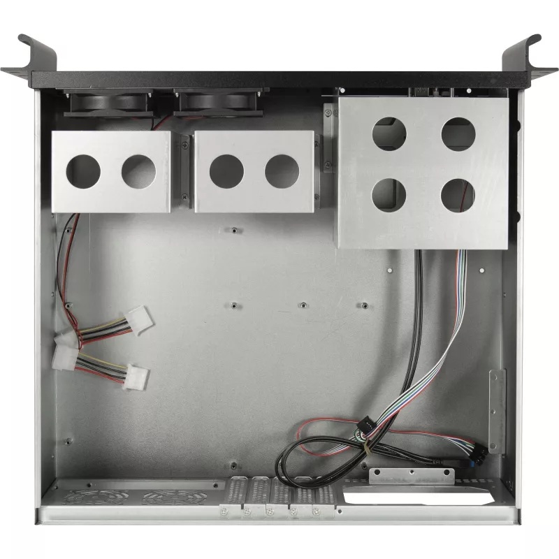 Serverový rack Inter-Tech 3U-K-340L čierny ATX 60 mm ventilátor