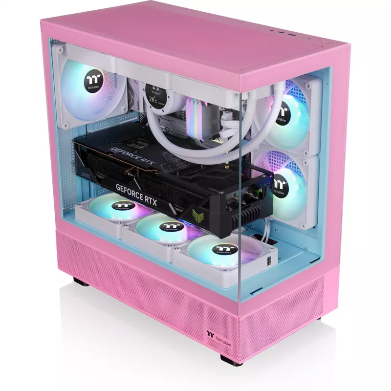 Thermaltake View 270 Plus TG ARGB Bubble Pink - skriňa - ATX - Midi/Mini Tower - ATX