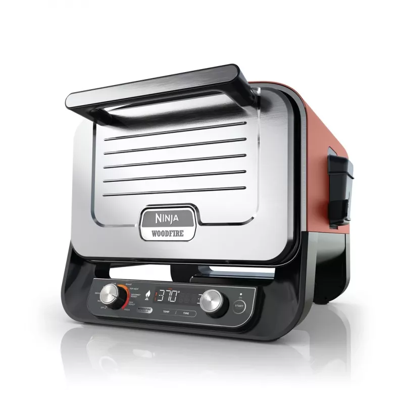 Ninja Woodfire OO101EU elektrická vonkajšia rúra, pec na pizzu a udiareň, 2400 W