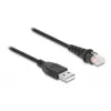 DeLOCK RJ50 na USB 2.0 Type-A kábel pre skener čiarových kódov 2 m