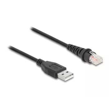 DeLOCK RJ50 na USB 2.0 Type-A kábel pre skener čiarových kódov 2 m