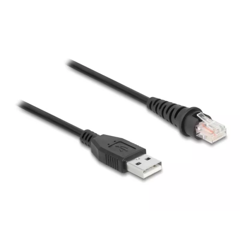 DeLOCK RJ50 na USB 2.0 Type-A kábel pre skener čiarových kódov 2 m