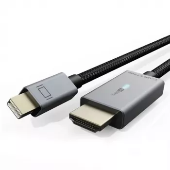 Mini DisplayPort na HDMI kábel CABLETIME 1 m, 4K@30Hz, pasívny adaptérový kábel