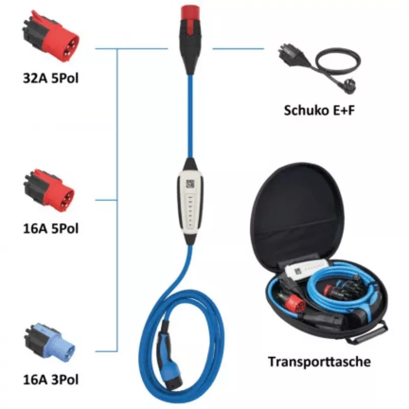 Nabíjačka batérie vozidla NRGkick 12601001 22 kW 32 A Type 2