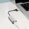 USB-A/-C na 2,5G Ethernet adaptér, sivý