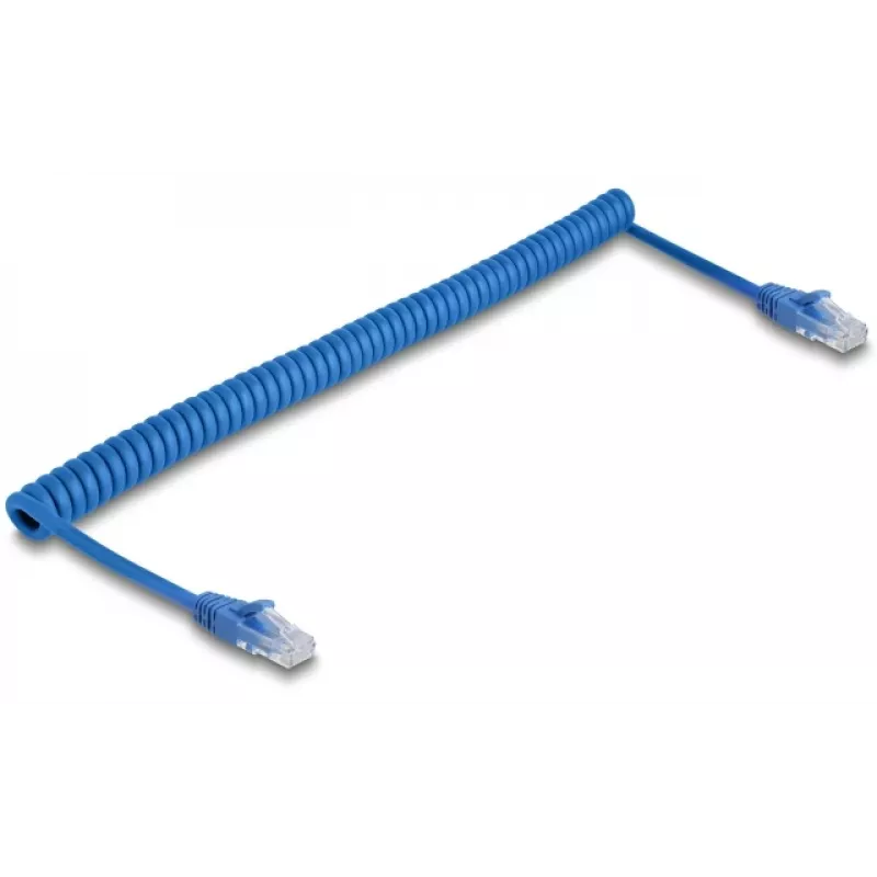 Sieťový kábel DeLOCK 90363 RJ-45 Cat6 3,3 m modrý