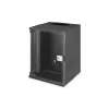 Nástenný rack Digitus DN-49103 9U IP20 60 kg čierna