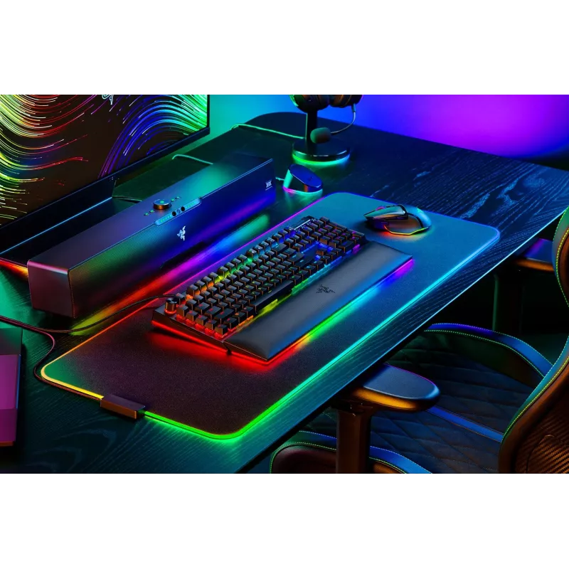 RAZER BlackWidow V4 Pro klávesnica Green Switch - US rozloženie