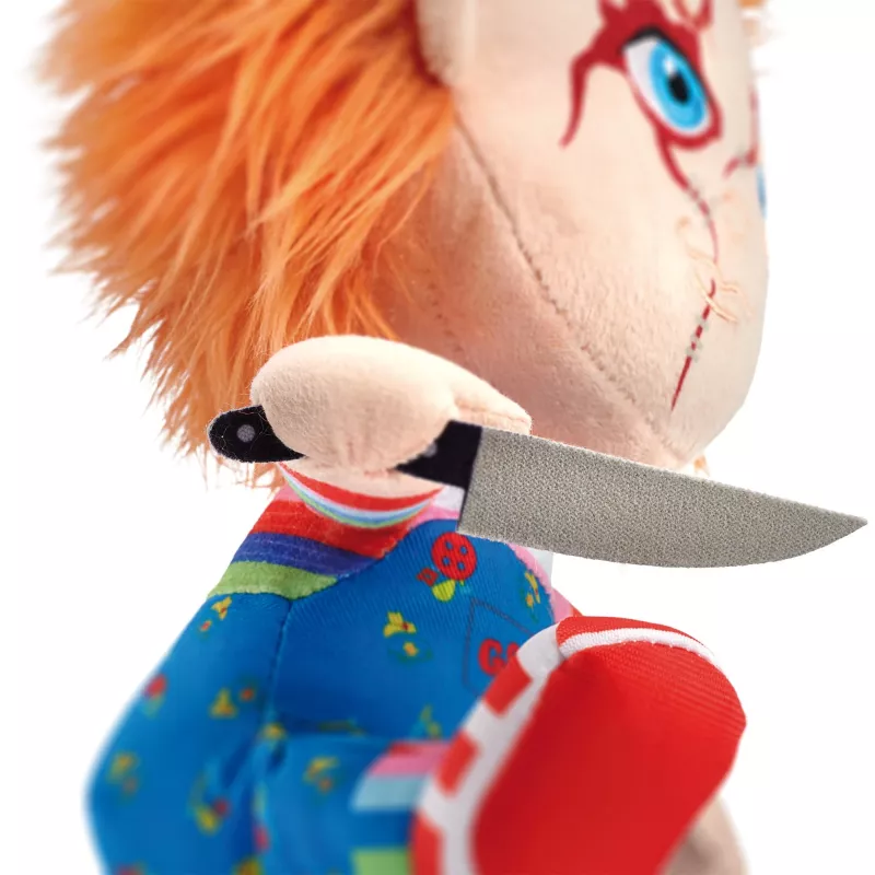 Mäkká hračka plyšový Chucky od Schmidt Spiele, model 42840, mäkká plyšová postavička