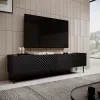 4D TV skrinka ONDA 200x40x35-54 čierna (stojaca alebo na stenu)