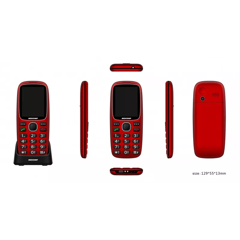 Mobilný telefón Mescomp MT-166 Edgar Elegante 4