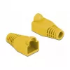 Odľahčenie ťahu pre RJ45 konektor DeLOCK 86723 žltý 20 ks