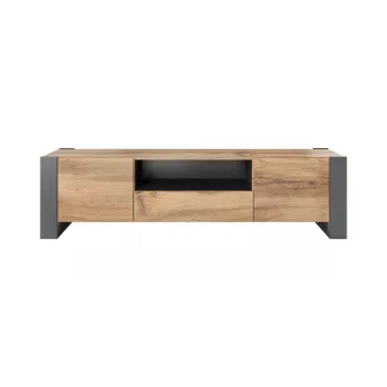 Cama TV stojan WOOD wotan/antracit