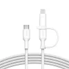 USB kábel Belkin BoostCharge Pro 1,5 m USB-C USB-C/Lightning biely