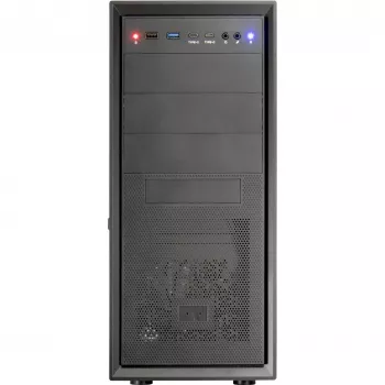 Počítačová skriňa Inter-Tech ATX IT-8862 Plaid, farba čierna