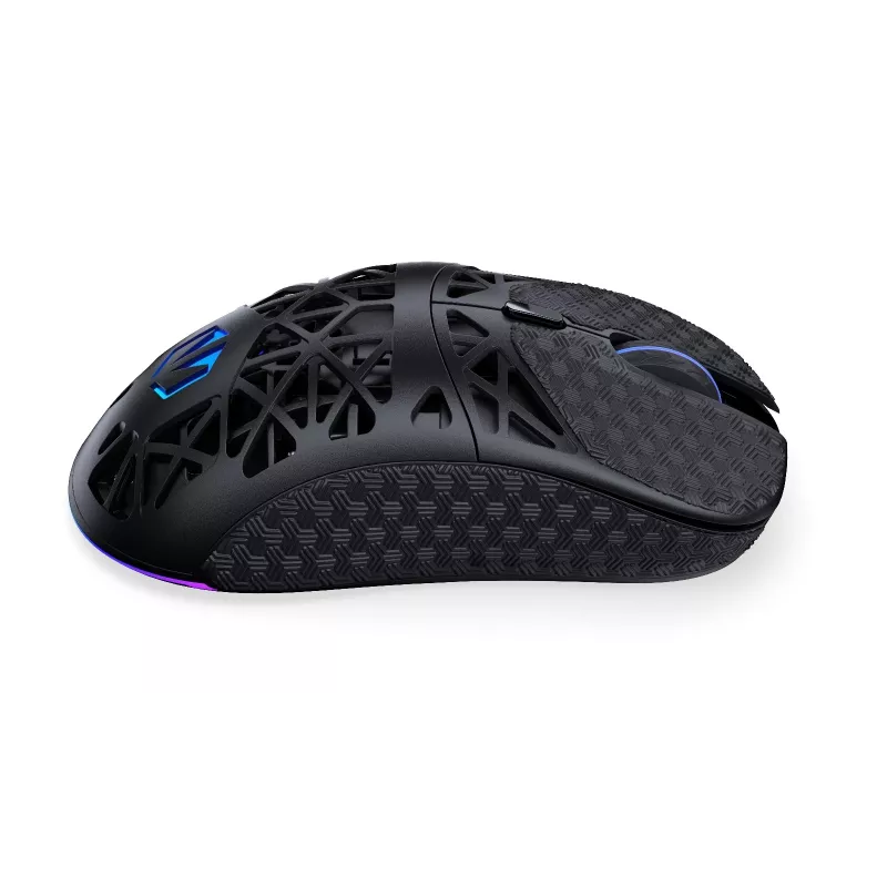 Endorfy LIV Wireless EY6A018 herná myš, optická 12000 DPI, Bluetooth/2,4 GHz/drôtová USB-C, 6 tlačidiel, RGB, čierna