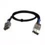 QNAP CAB-PCIE10M-8644-8X Serial Attached SCSI (SAS) kábel 1 m čierny