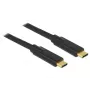 USB kábel DeLOCK 83868 USB 2.0 4 m USB C čierny
