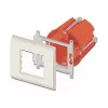 Držiak modulu DeLOCK Easy 45 80x80 mm biely