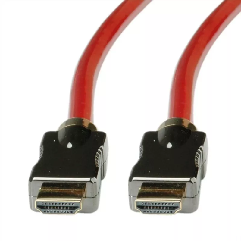 Roline - HDMI kábel s Ethernetom - HDMI samec na HDMI samec - 1 m - dvojitá izolácia