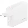 Interiérová rýchlonabíjačka 4smarts 545200 — 200 W, 4× USB-C, 100–240 V, 1,5 m kábel, biela