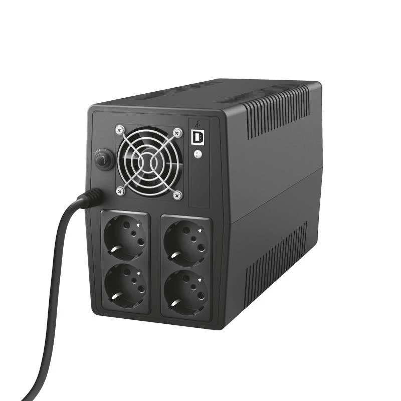 UPS|TRUST|900 Watts|1500 VA|Typ priebehu simulovaná sínusoida|Desktop/pedestál|23505