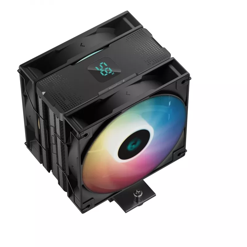 DeepCool AG400 Digital Plus procesorový vzduchový chladič 12 cm čierny 1 kus