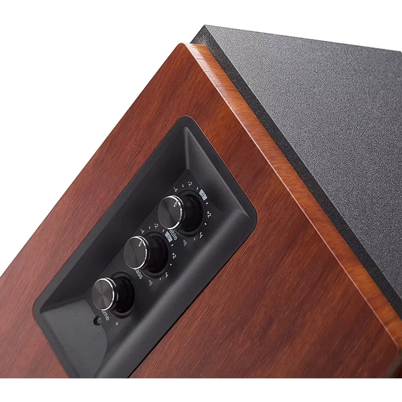 Edifier R1700BTS - reproduktor - regálový reproduktor - bezdrôtový - Bluetooth - 66 Watt (celkom) (R1700BTS WOOD)