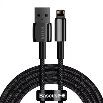 Baseus CALWJ-A01 Lightning kábel 2 m čierny 2,4 A